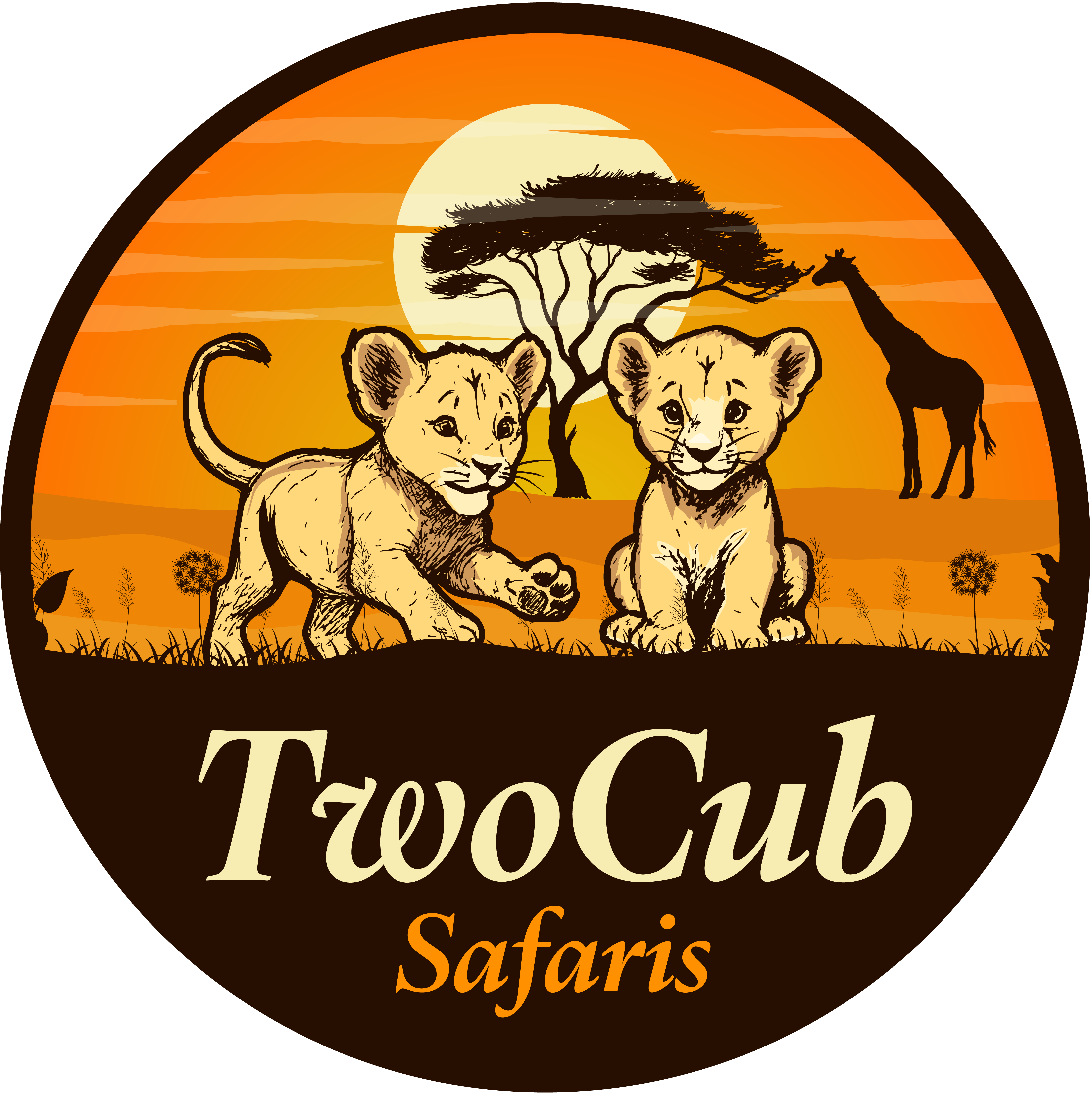 TwoCub Safaris Logo